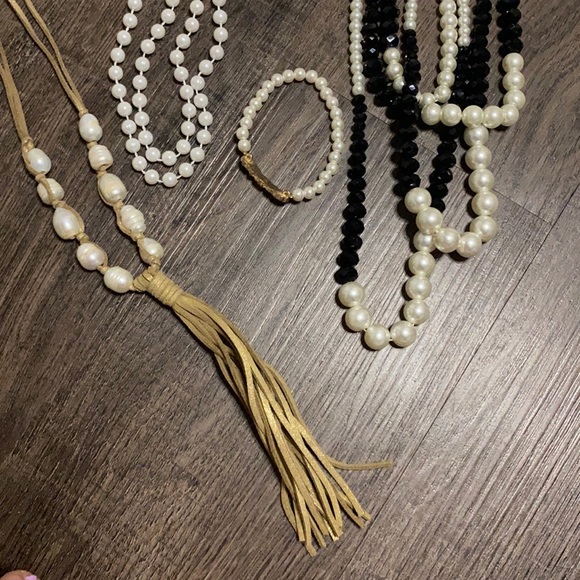 Pearl lovers fashion jewelry lot bundle necklace - Picture 5 of 6